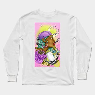 Hip Hop girl Long Sleeve T-Shirt